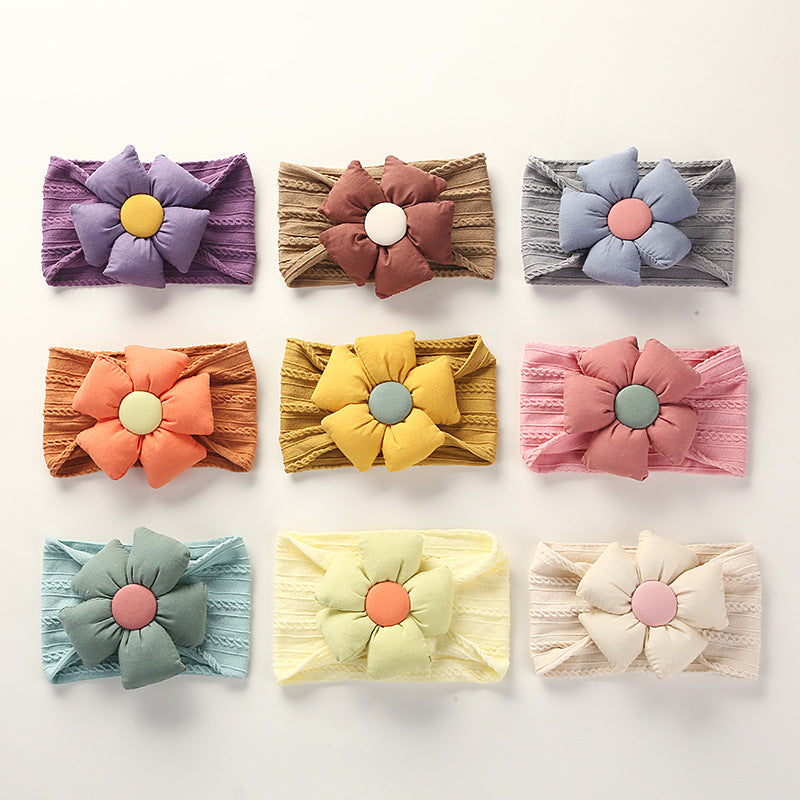 Soft Jacquard Nylon Baby Headband main product image