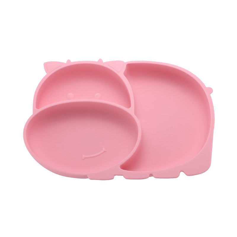 Set of Silicone Baby Dinner Plate with matching bowls