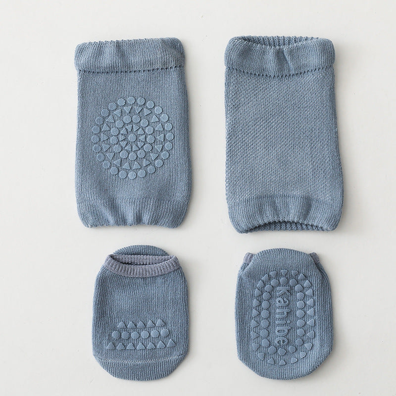 <img src="baby-knee-pad-socks-set-crawling.jpg" alt="Baby wearing Baby Knee Pad Socks Set while crawling" />