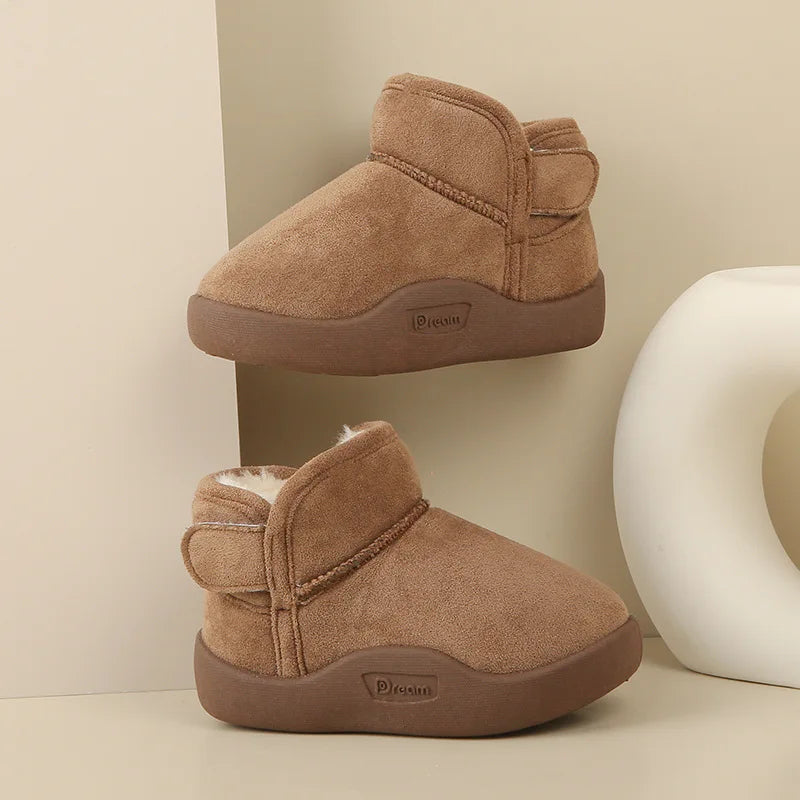 Winter Baby Snow Boots for toddlers with plush lining
