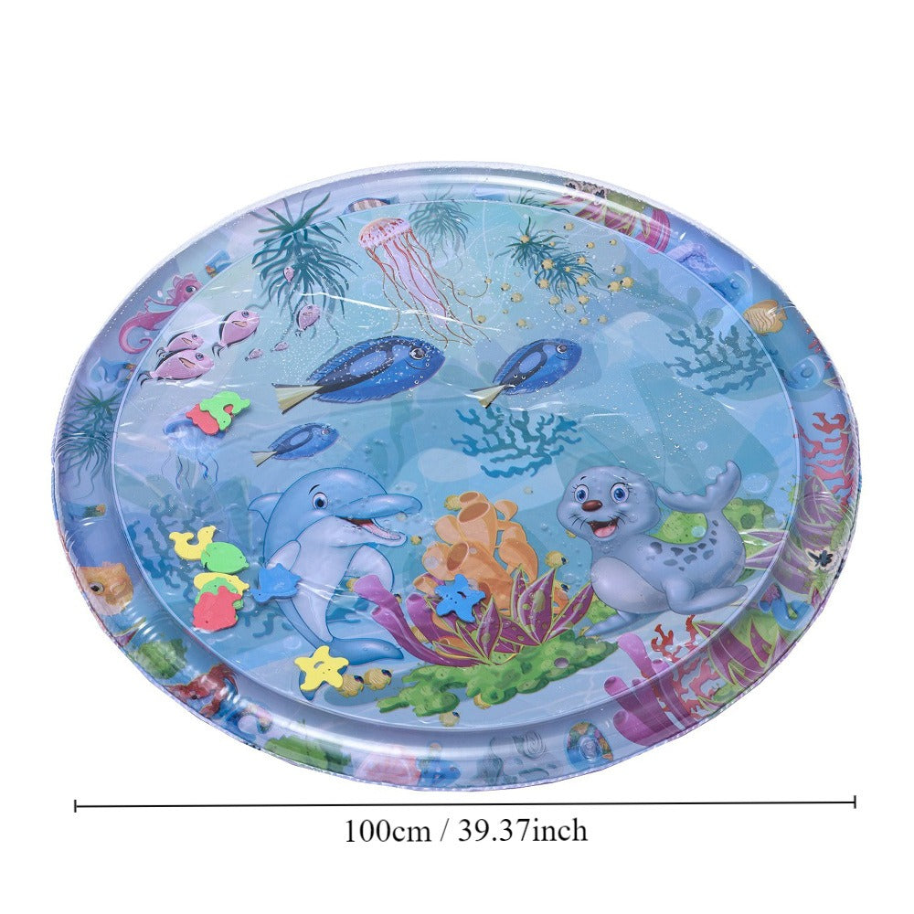 Crawling Water Mat Baby Inflatable Toy leak-proof PVC material