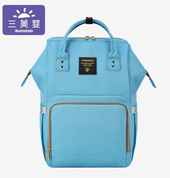 → Alt: Pink Maternity Diaper Bag for girls with stylish design and multiple pockets