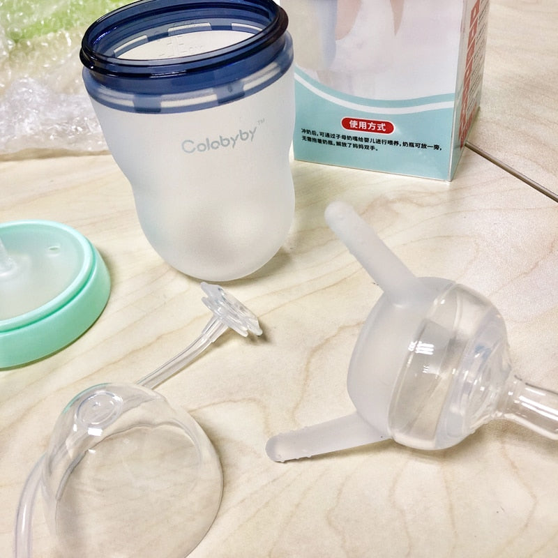 Packaging of Hands-Free Baby Bottle for toddlers