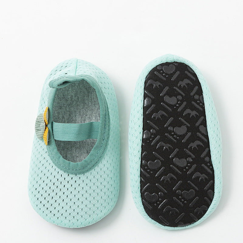 <img src="baby-floor-socks-1.jpg" alt="Soft cotton Baby Floor Socks with non-slip sole for infants">