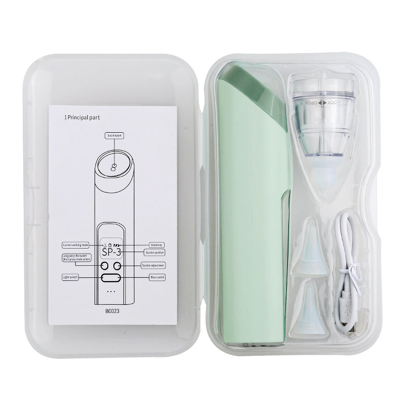Electric Baby Nasal Suction Device being used by parent