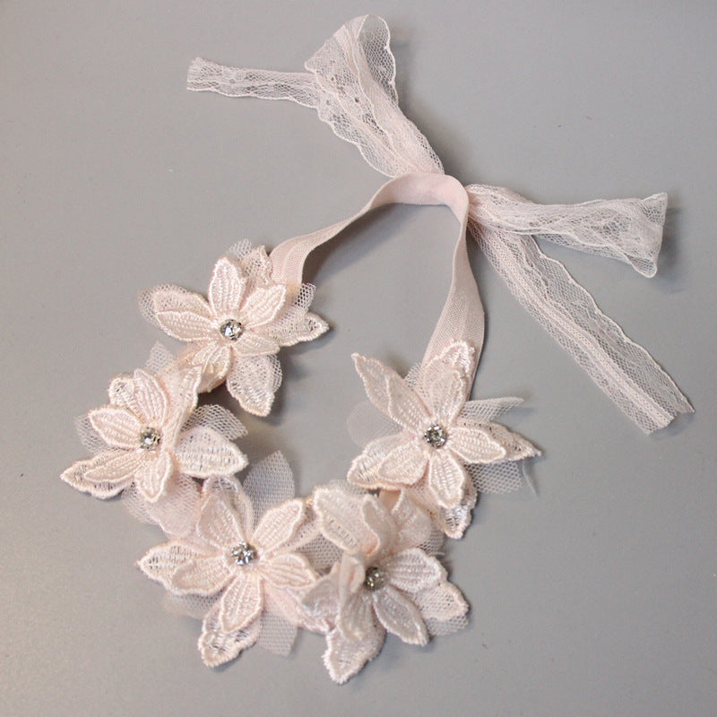 Baby Princess Hair Accessories on Newborn Girl