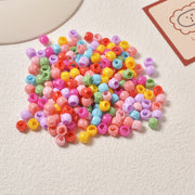 100pcs of Hyuna Hairpin Color Small Claw Clip Children Braided Hairpin Candy Peas Clip Baby Butterfly Headdress