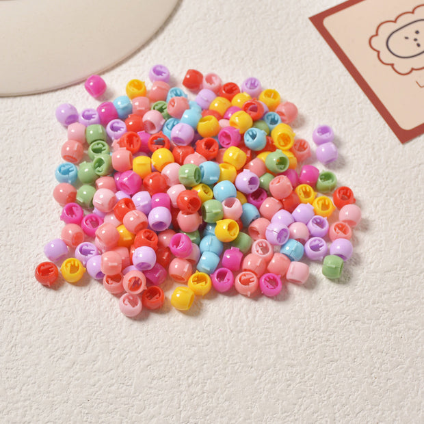 100pcs of Hyuna Hairpin Color Small Claw Clip Children Braided Hairpin Candy Peas Clip Baby Butterfly Headdress