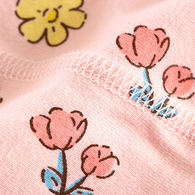Back view of 2-Piece Soft Cotton Pajamas for Children