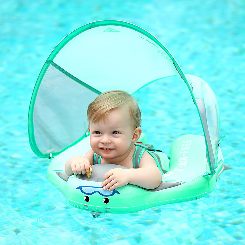 Mambobaby Non-inflatable Baby Swim Float for pool and beach use