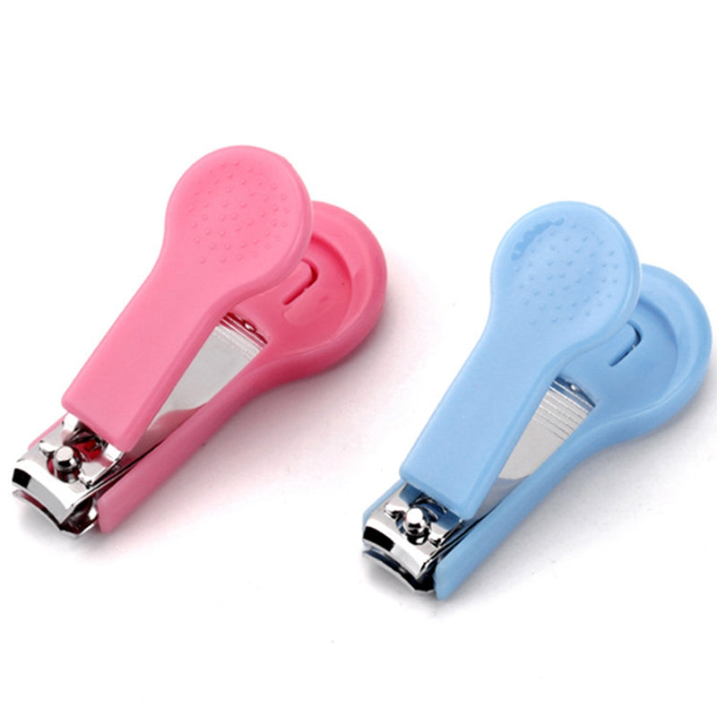 Top view of Baby Nail Clipper blade and finger guard