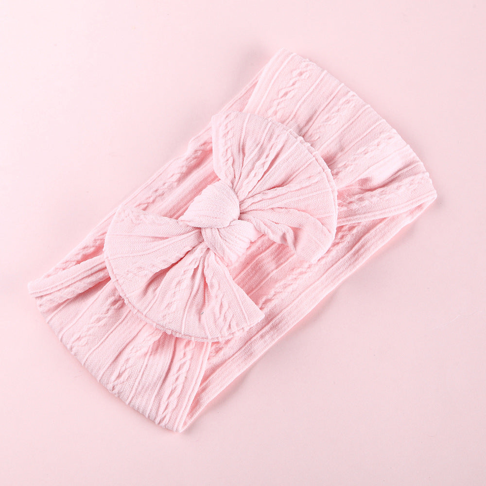 Packaging of Elastic Nylon Baby Headband for toddlers