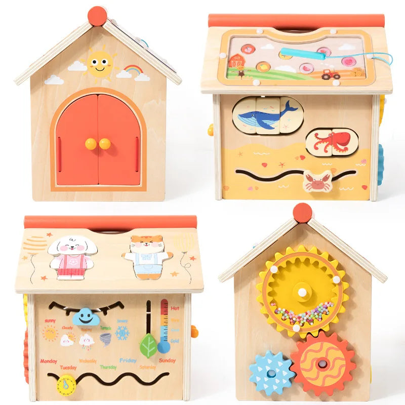 Colorful childhood education baby enlightenment educational puzzle