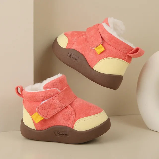 Various colors of Winter Baby Snow Boots for boys and girls