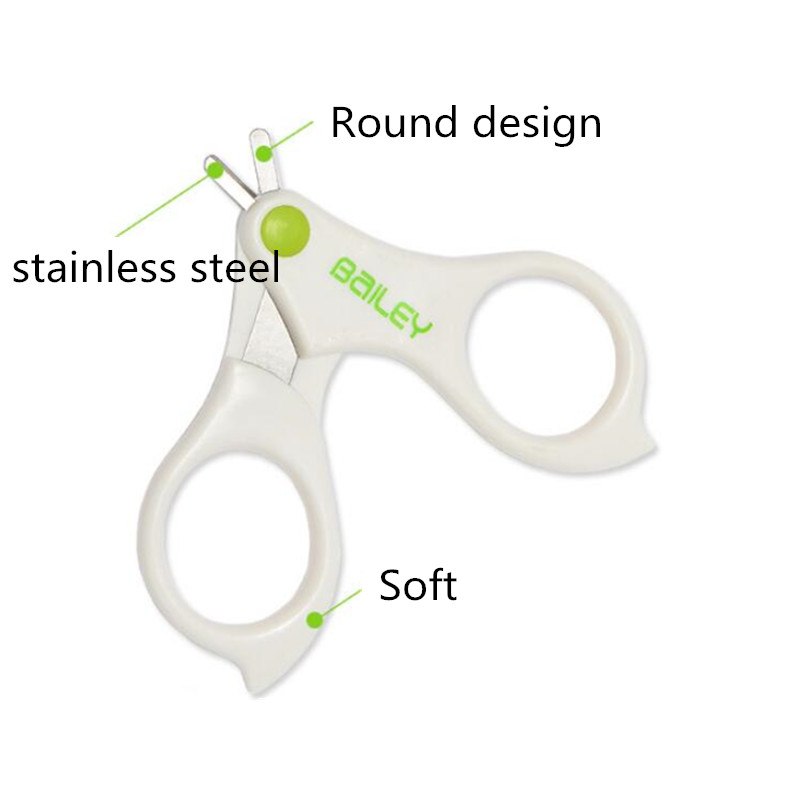 Newborn Baby Nail Care Set stainless steel baby scissors