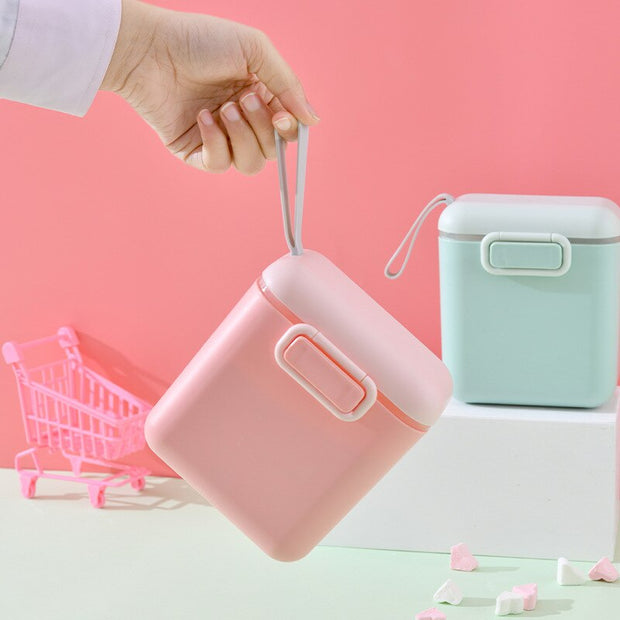 New Baby Milk Powder Portable Baby Food Storage Box Essential Cereal Infant Milk Powder Box Toddle Snacks Container