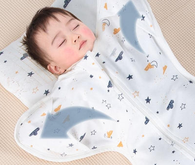 Soft cotton fabric of Baby Cotton Anti Kick Sleeping Bag
