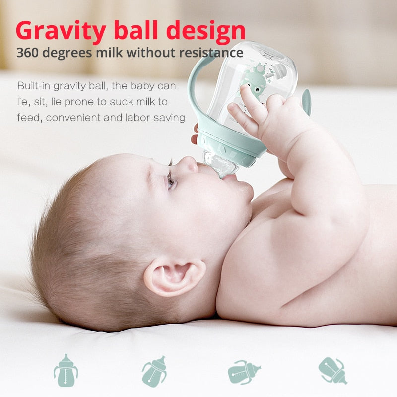 BPA-free Multifunctional Baby Drinking Cup with handles