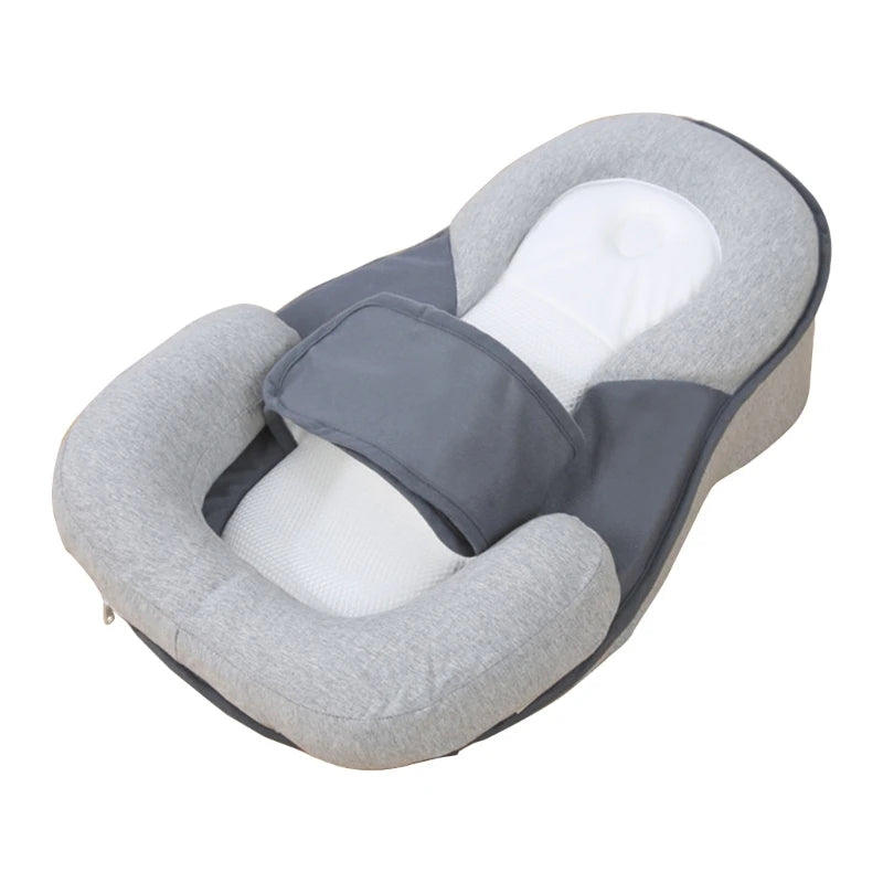 Baby using Gentle & Effective Spit Up Prevention Cushion Ergonomic during feeding