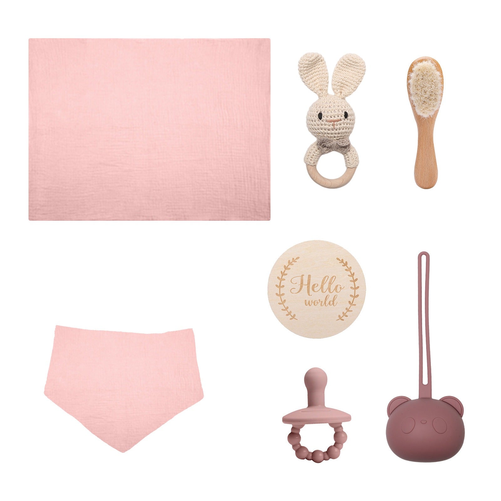 → Alt: Infant Bath and Care Set perfect as a baby shower gift