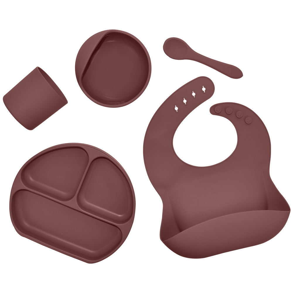 Soft Ergonomic Spoon from Baby Feeding Bowl and Spoon Set