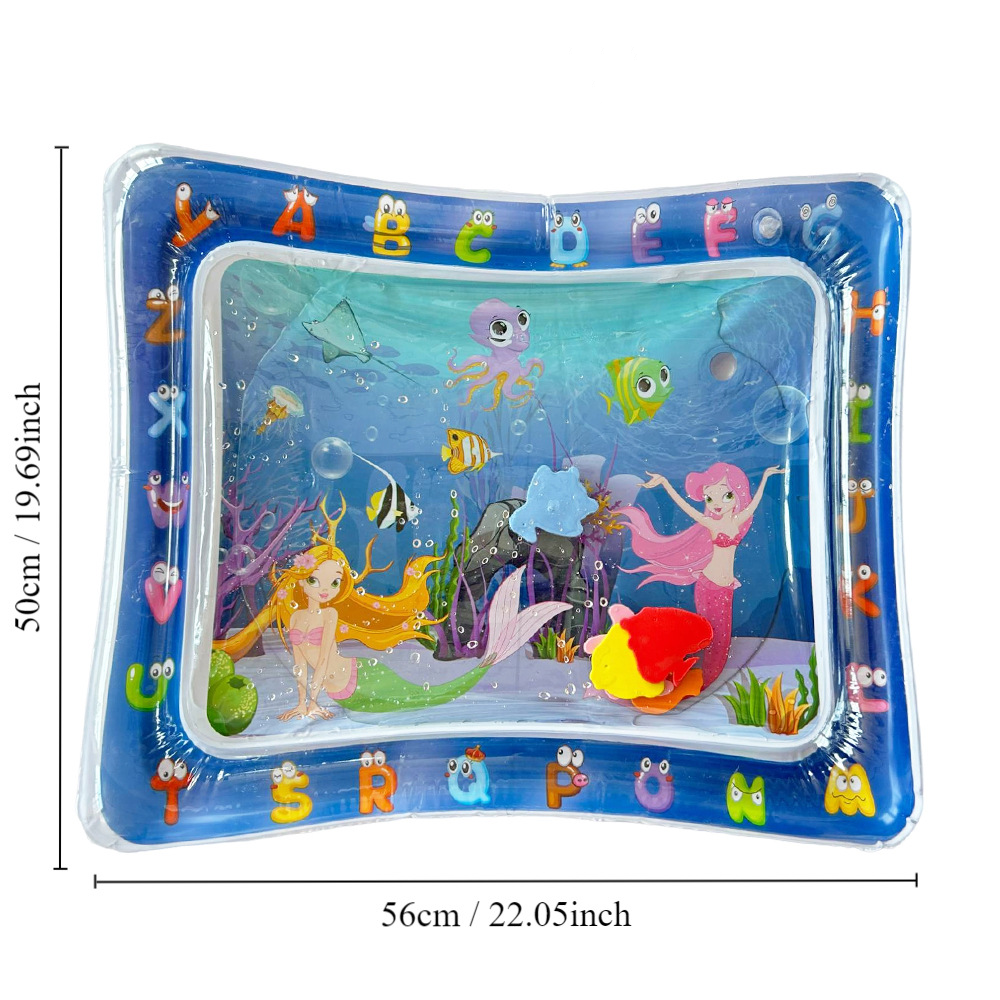 Leak-proof Crawling Water Mat Baby Inflatable Toy for infants