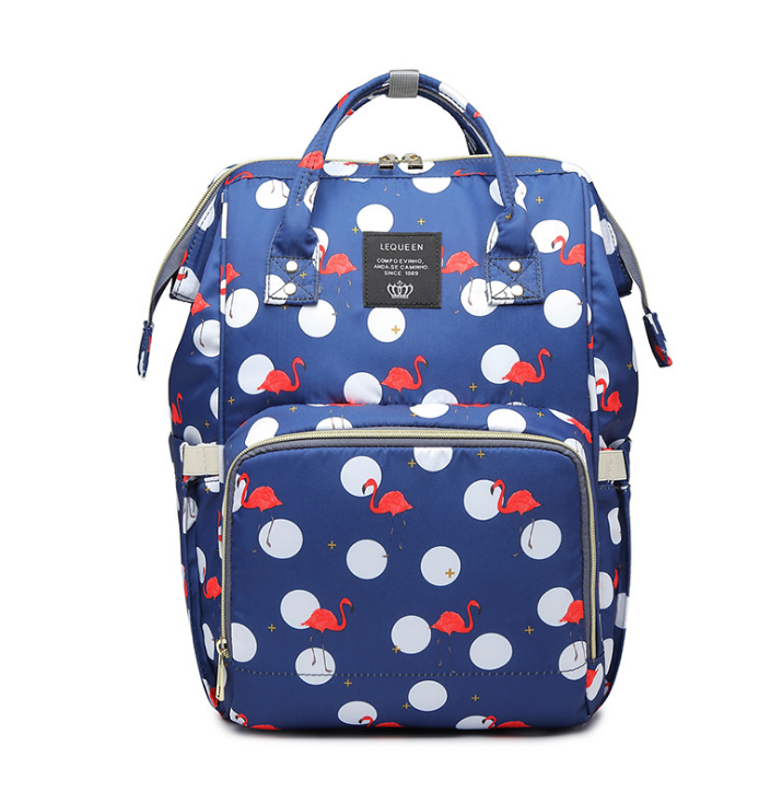 → Alt: Durable, water-resistant Maternity Backpack to protect baby items