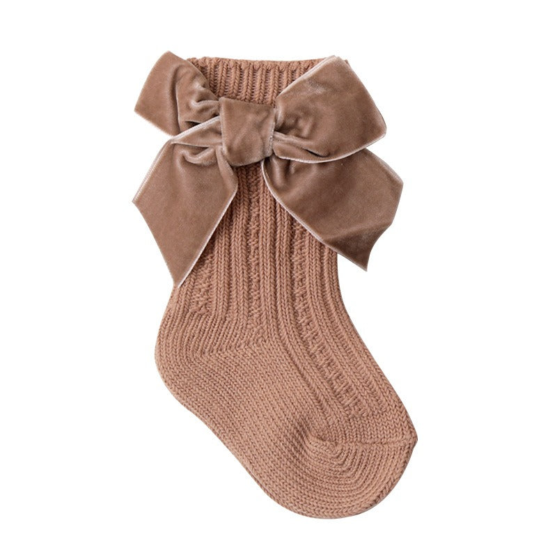 Baby Thick Needle Socks for boys and girls with princess theme