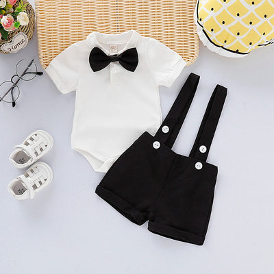 Mini Gentleman Outfit Newborn Baby for special occasions and family photos