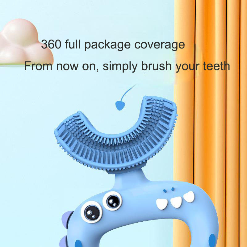 alt="Children's toothbrush Tiktok silicone baby toothbrush for gentle gum care"