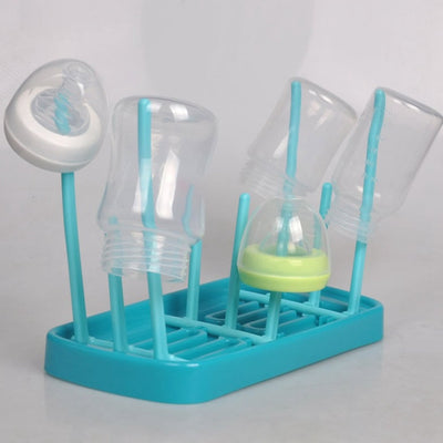 Baby Bottle Drying Rack with multiple pegs for bottles and accessories