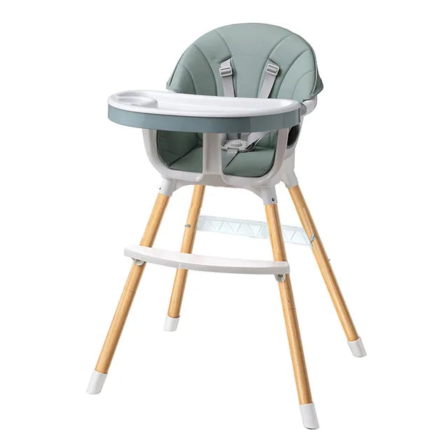 "Toddler sitting in Adjustable Baby Dining Chair"