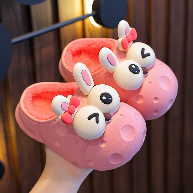 Multiple sizes of Baby Cotton Slippers for children