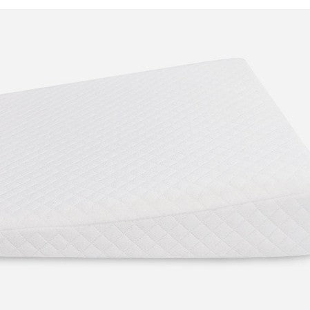 "Baby sleeping comfortably on Baby Anti Spitting Pillow Baby Pillow Removable Washable Slope Anti Overflow Pillow Memory Cotton Baby Pillow"