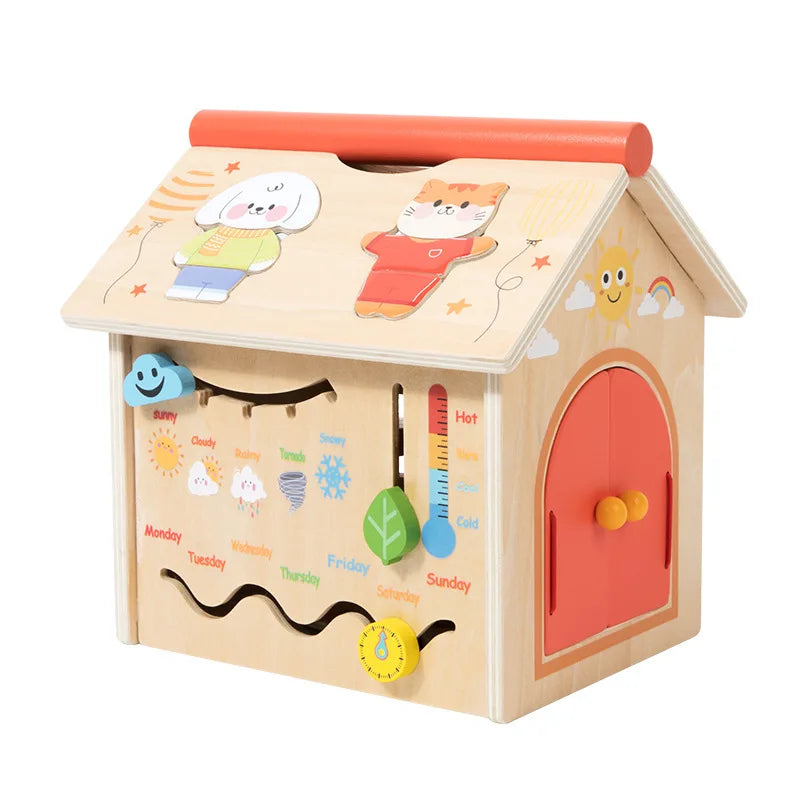 Childhood education baby enlightenment wooden learning toy for toddlers