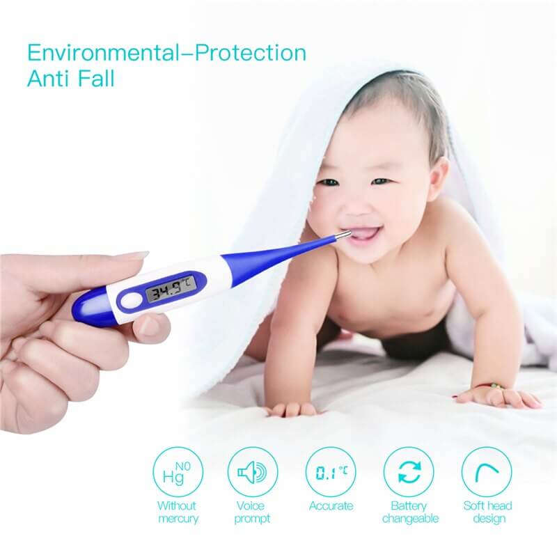 Adult And Infant Baby Electronic Digital Temperature thermometer packaging
