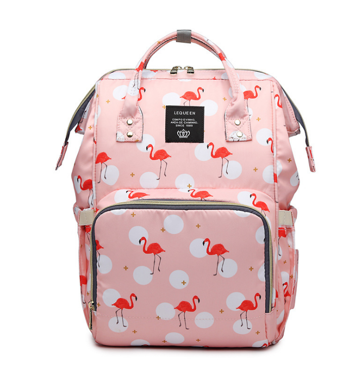 → Alt: Maternity Backpack used as a stylish handbag for mothers on the go