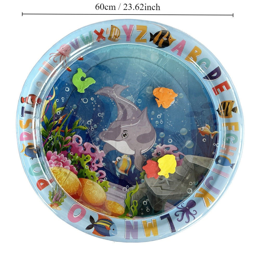 Inflatable ocean Crawling Water Mat Baby Inflatable Toy for infants