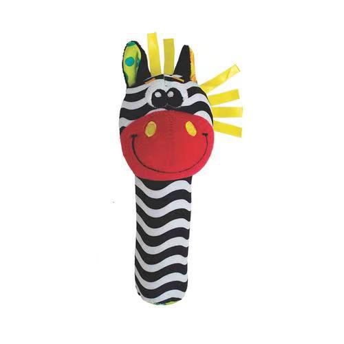 Baby wearing Baby Wrist Bell Socks with jingling bells