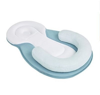 Close-up of Baby Snuggle Nest Sleeper showing ergonomic design and cushioning