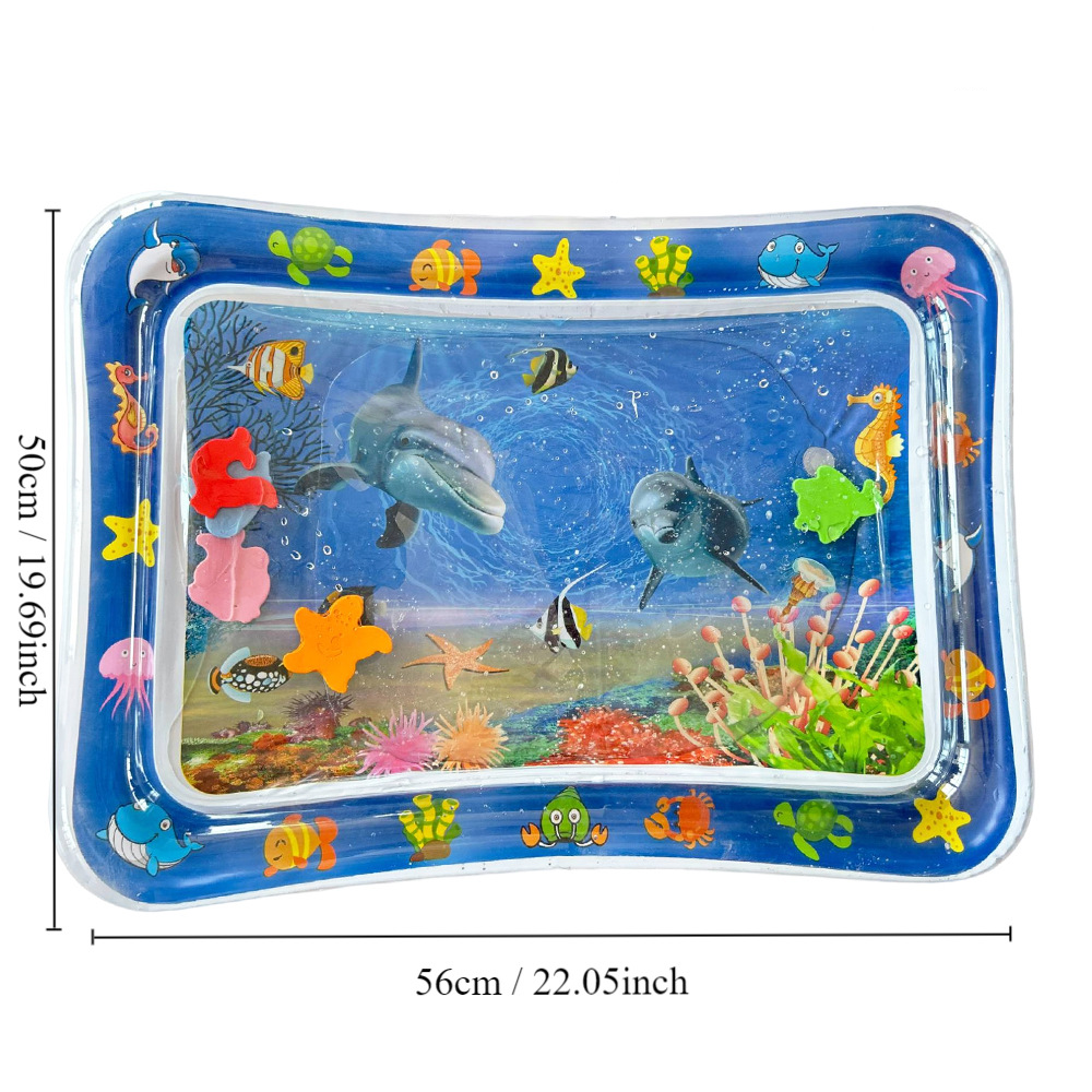 Octopus-themed Crawling Water Mat Baby Inflatable Toy