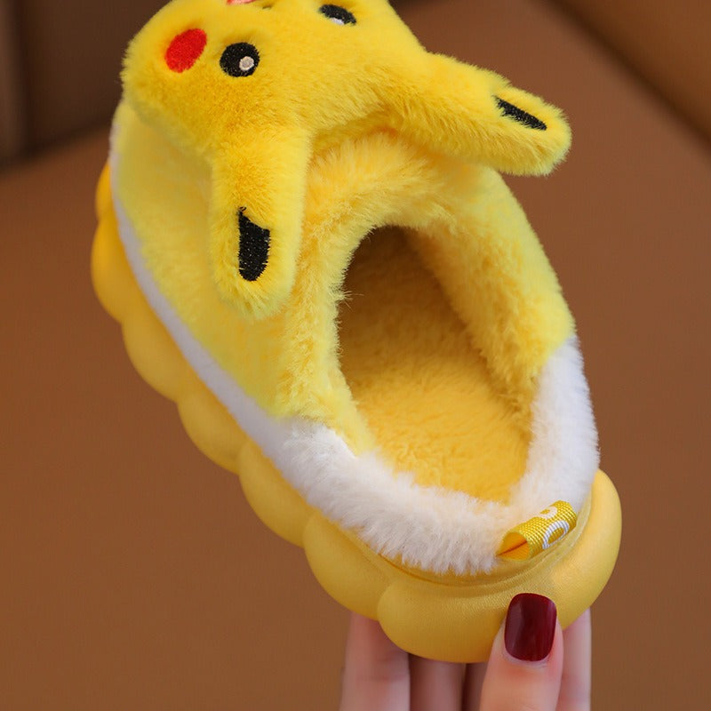 Winter Children's Cotton Slippers with soft lining