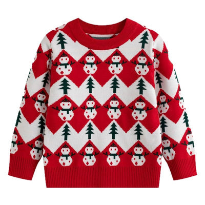 Christmas Cartoon Baby Pullover Sweater