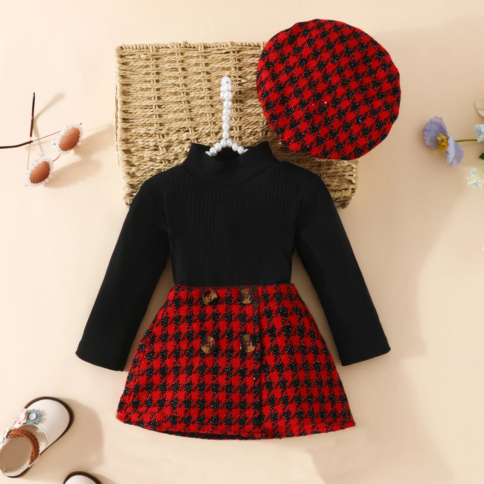 Christmas Newborn Infant Toddler Baby Girl – Adorable festive outfit