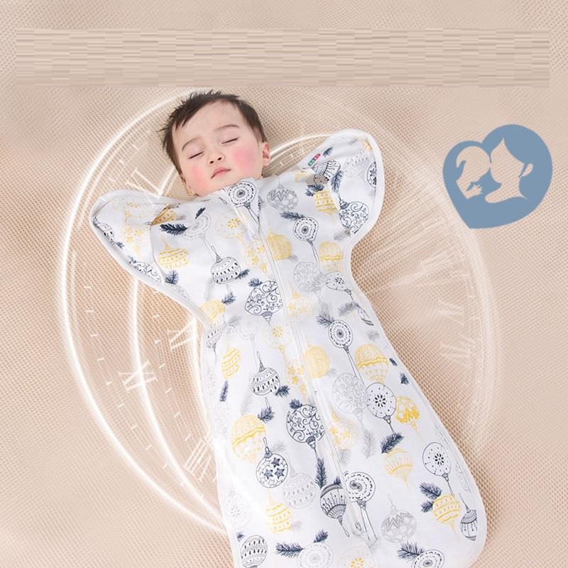 Baby Cotton Anti Kick Sleeping Bag for safe and warm sleep