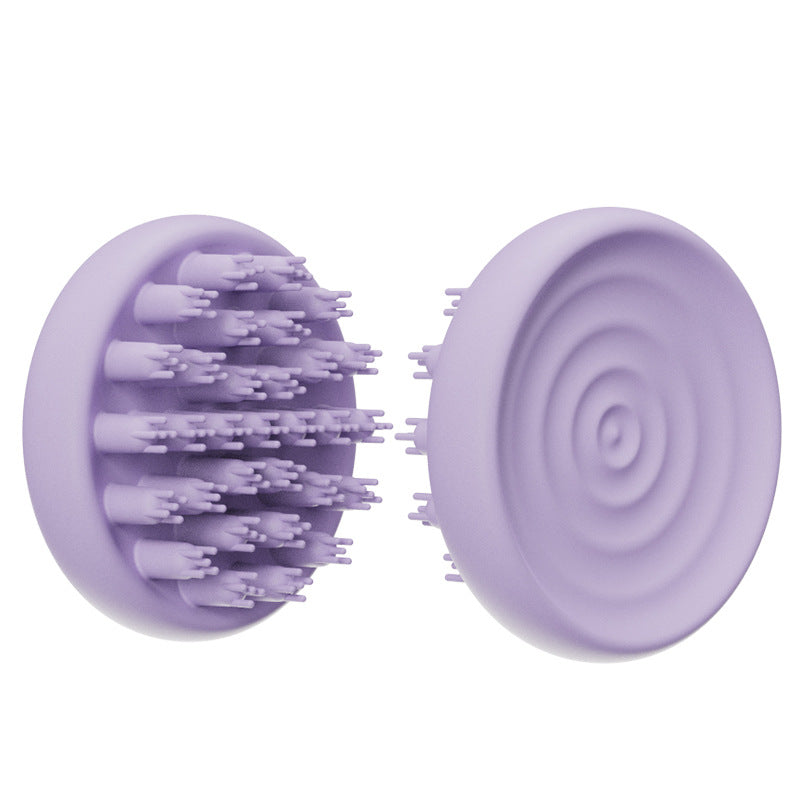 "Baby Silicone Shampoo Scalp Massage Body Clean Scrub Feel Bath Brush gently cleaning baby's scalp"