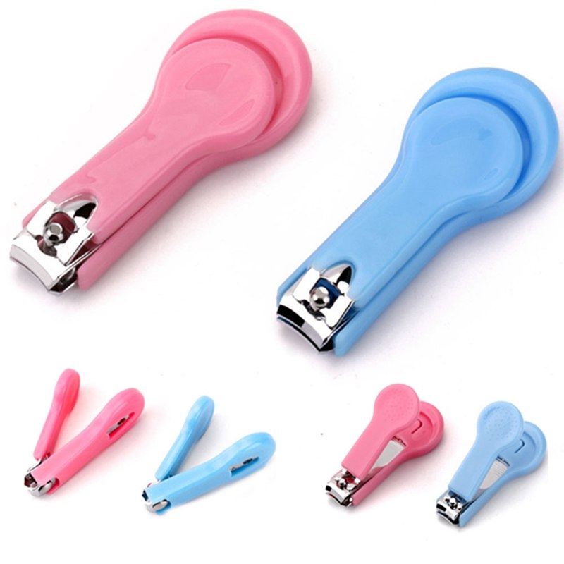 Side view of Baby Nail Clipper showing ergonomic handle