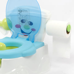 Toddler sitting comfortably on Baby Potty Trainer