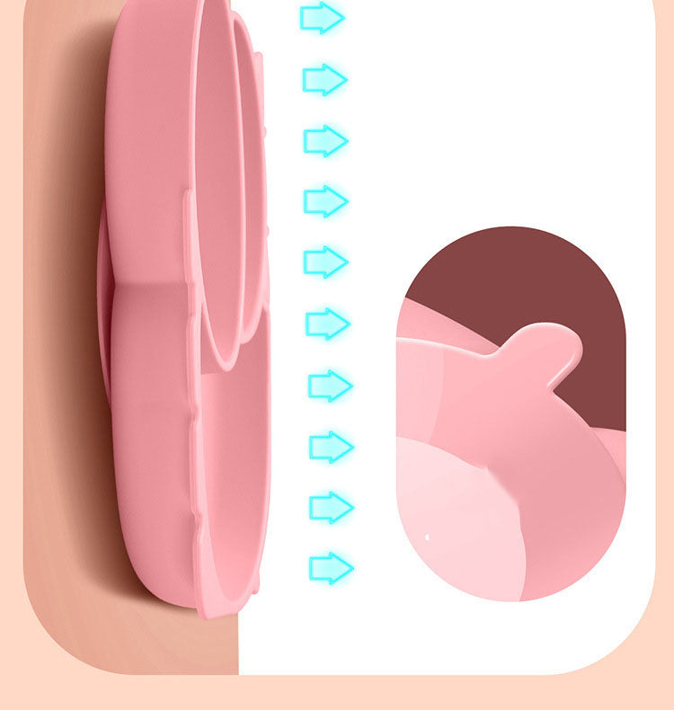 Packaging of Silicone Baby Dinner Plate and feeding set