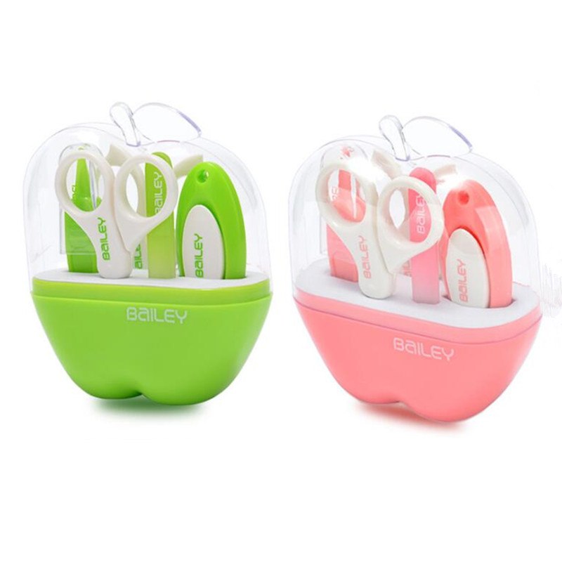 Newborn Baby Nail Care Set with nail clippers and scissors